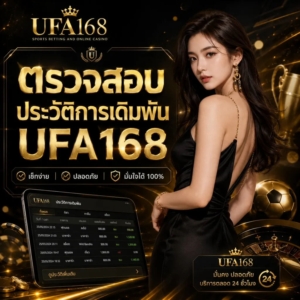 ตรวจสอบประวัติการเดิมพัน UFA168