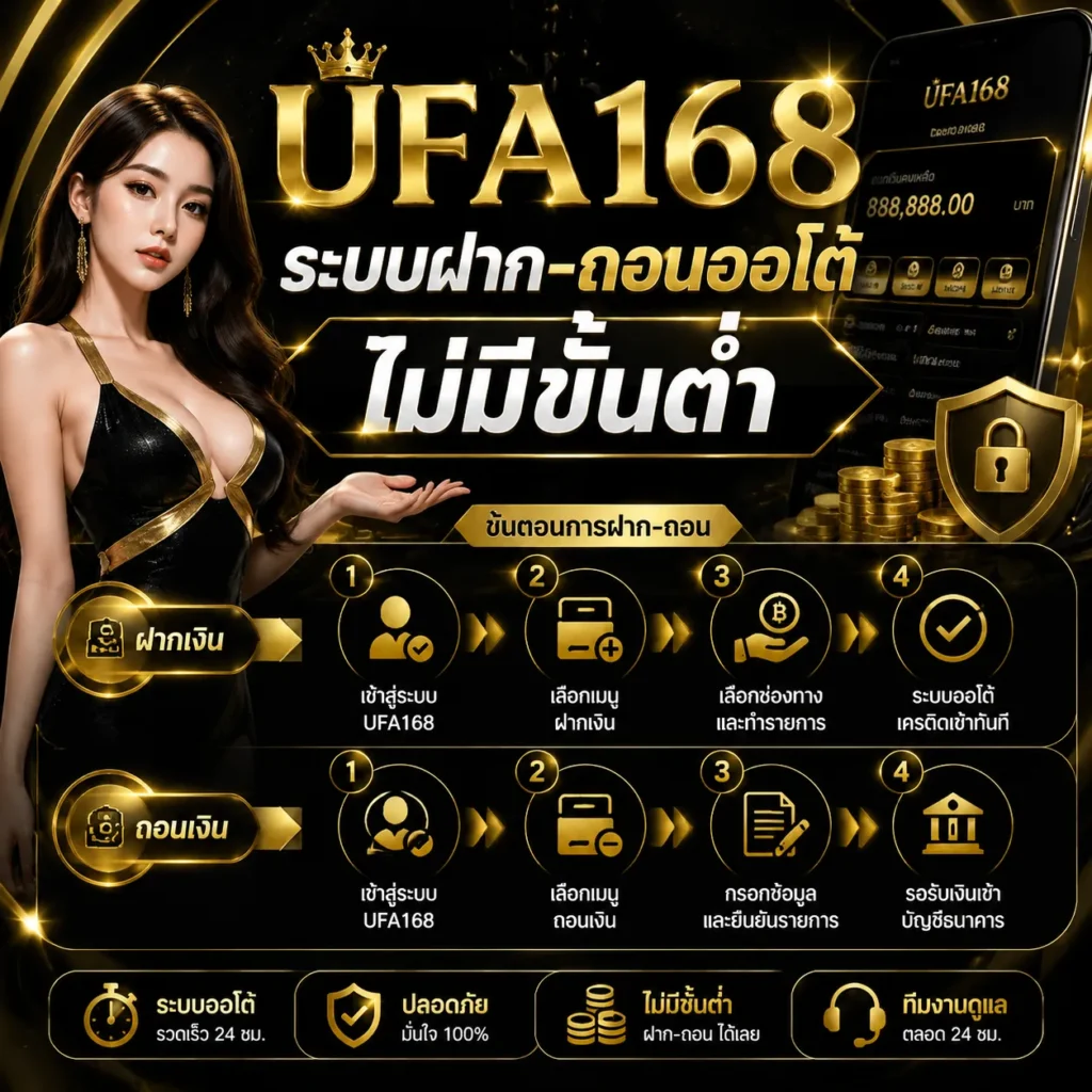 ระบบฝาก-ถอน UFA168